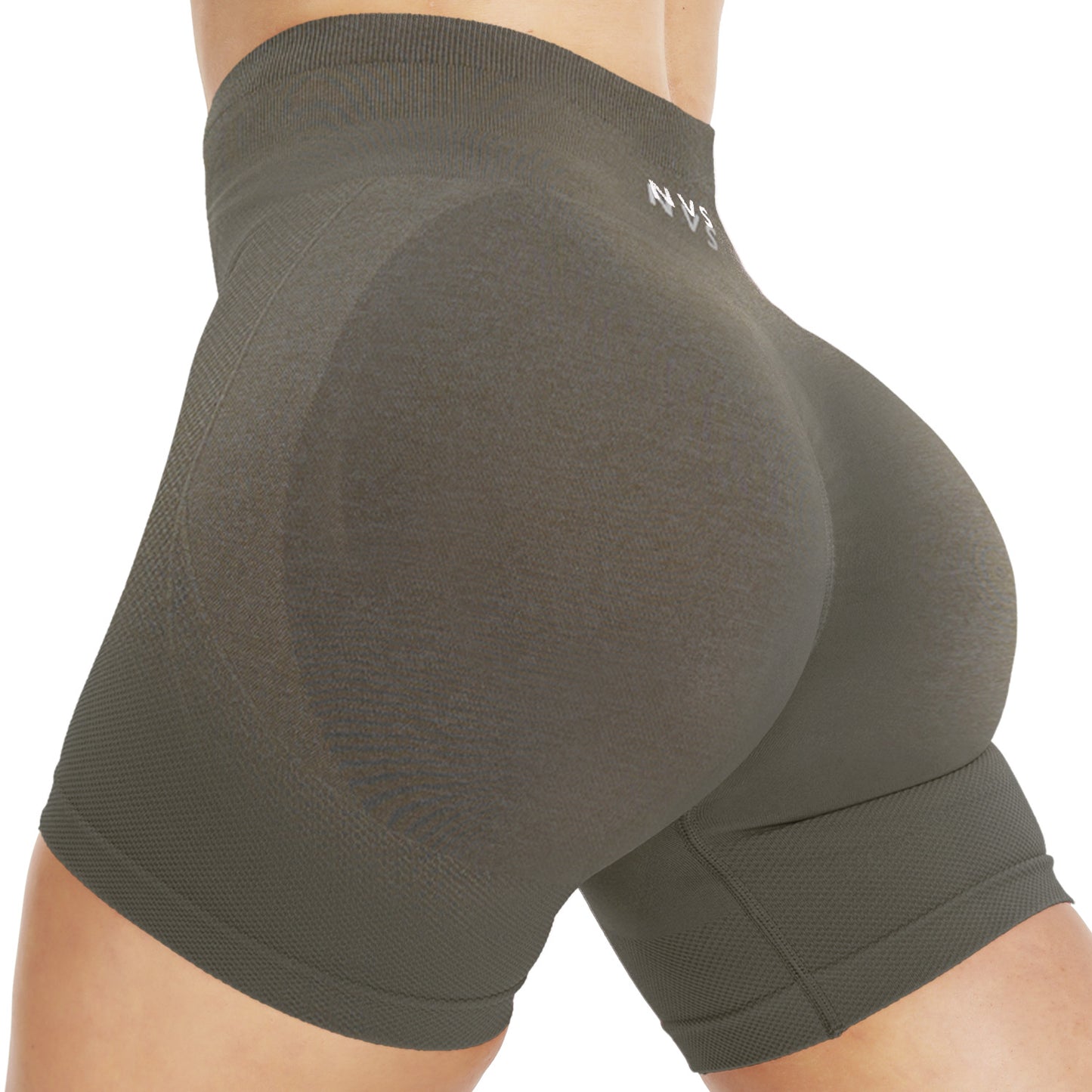 NVS Workout Shorts Women Amplify Back Lifted Seamless Scrunch Shorts